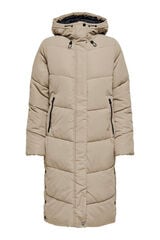 Only Long coat puffer Braon