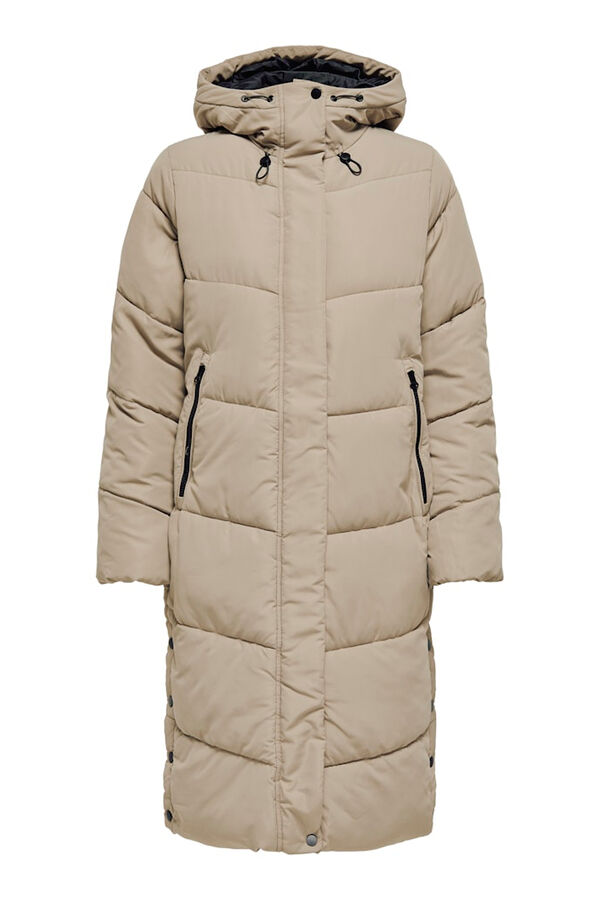 Only Long coat puffer Braon