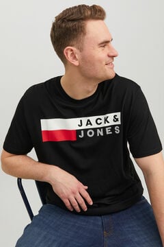 Jack & Jones PLUS Camiseta b&aacute;sica logo