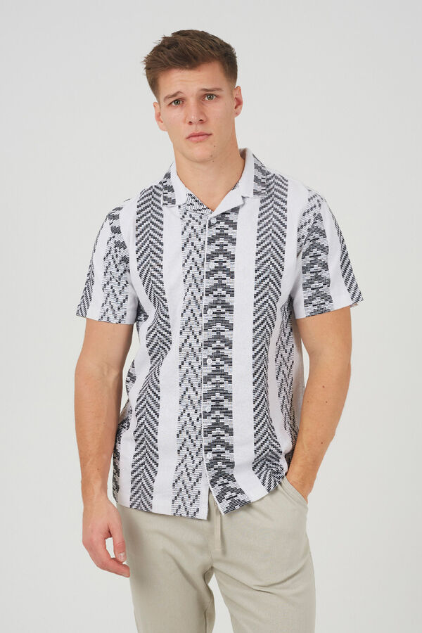 Brave Soul Camisa manga curta branco