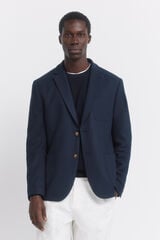 Springfield Cotton overshirt blue