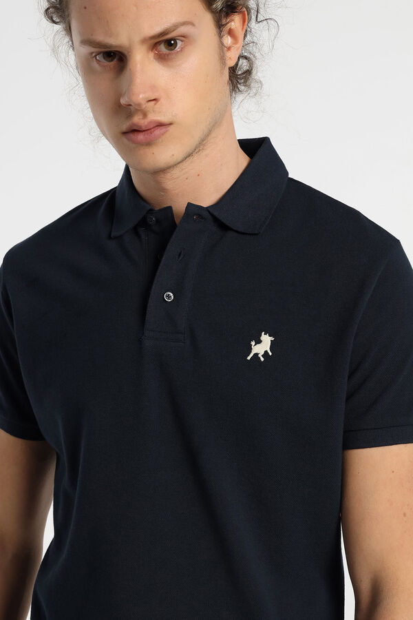 Lois Short Sleeve Polo blue