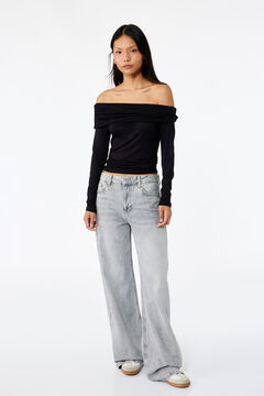 Koton T-shirt ombro a ombro