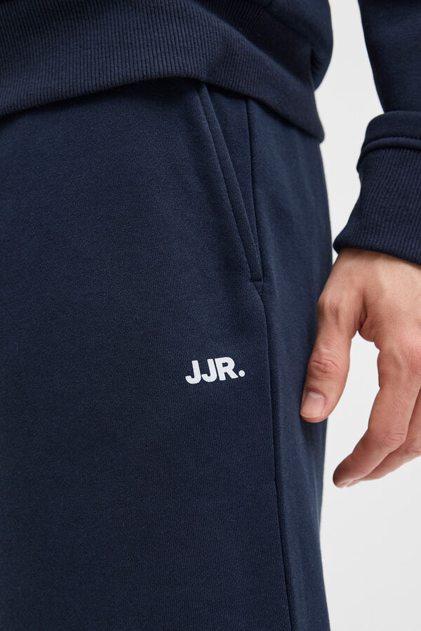 JJ REBEL Mid-rise jogger Bermuda shorts blue