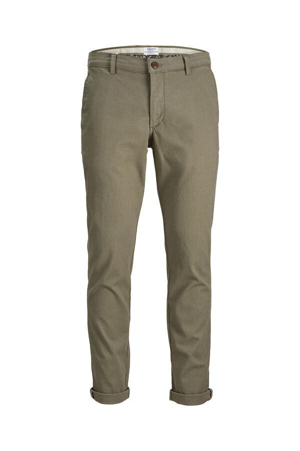 Jack & Jones Pantal&oacute;n chino slim fit verde