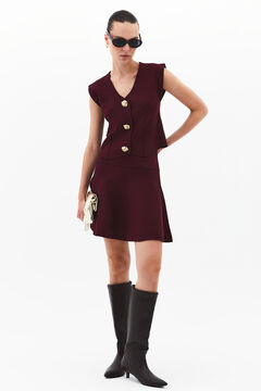 Oxxo Chaleco cuello pico