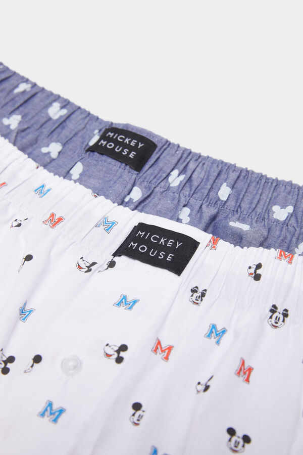 Springfield 2-pack Mickey Mouse woven boxers™ white