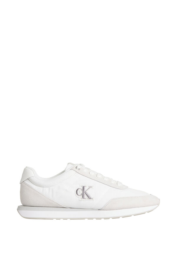 CK Jeans Calvin Klein runner shoe white