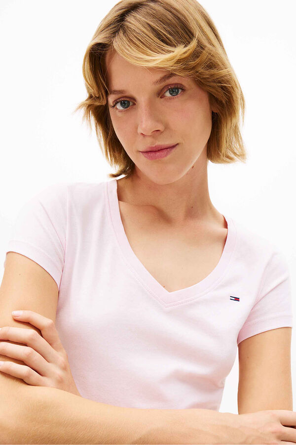 Tommy Jeans Slim fit t-shirt pack beige