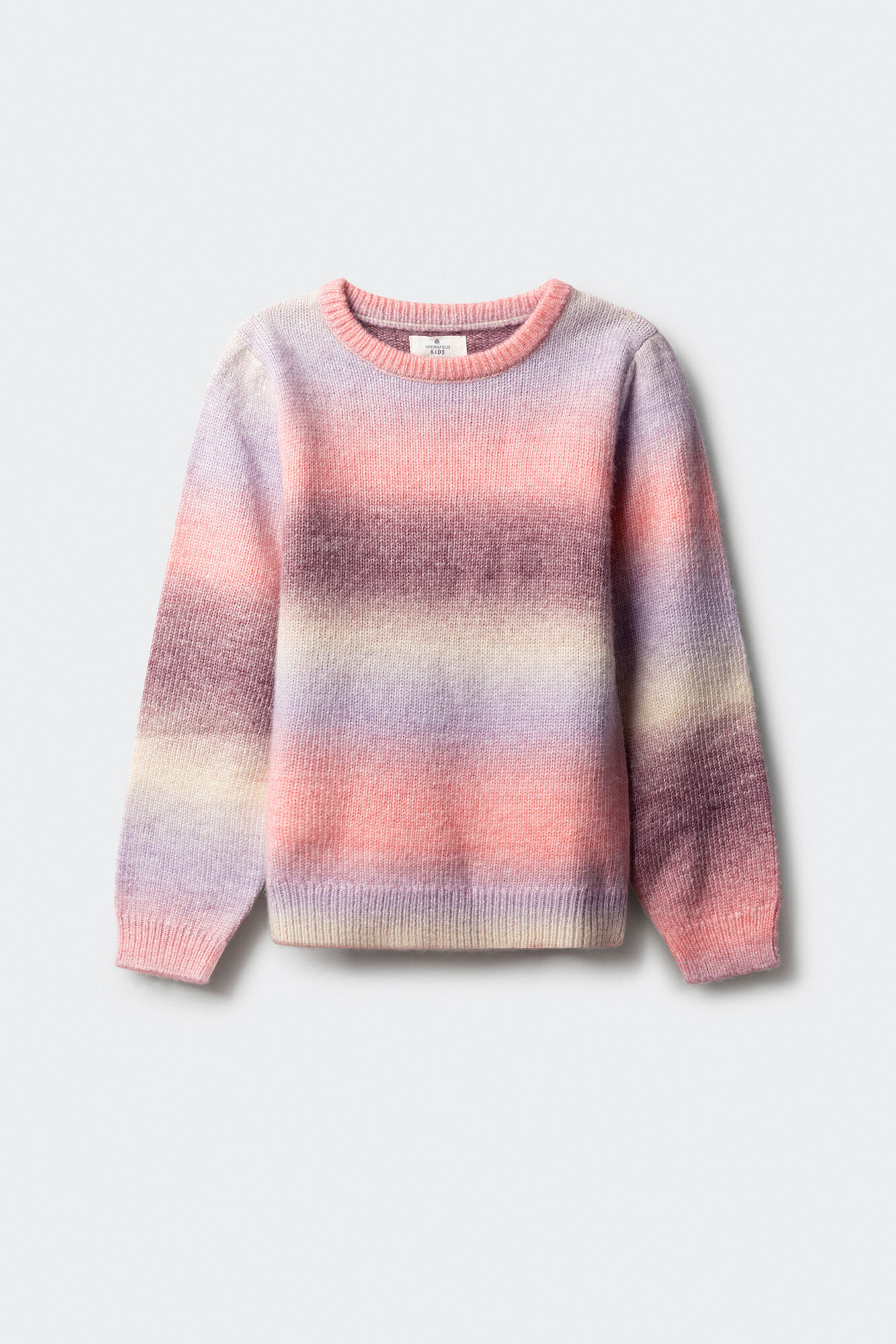 Springfield Kids Blje&scaron;tavi pruge džemper za devojčice.