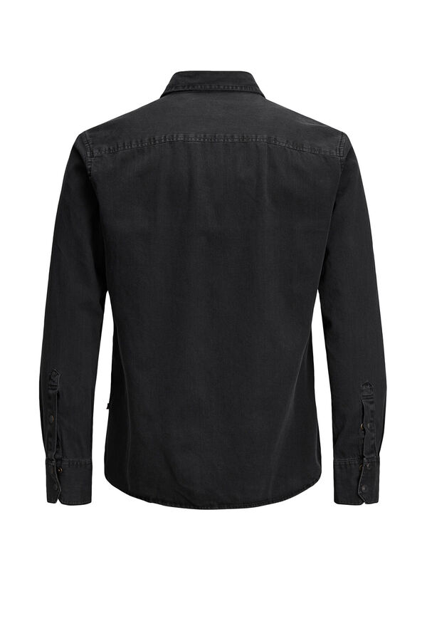 Jack & Jones Denim regular shirt black
