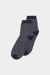 Springfield Square polka socks grey