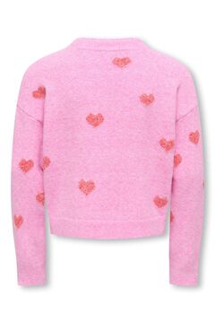 Only Girls Camisola de malha soft touch estampada