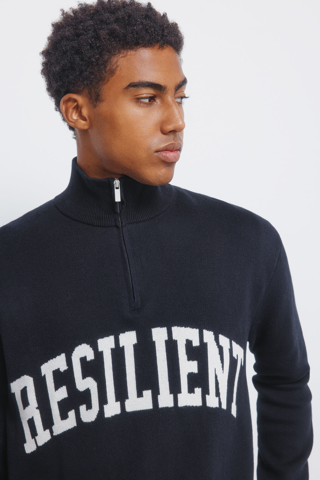 Springfield Trucker fashion jumper text