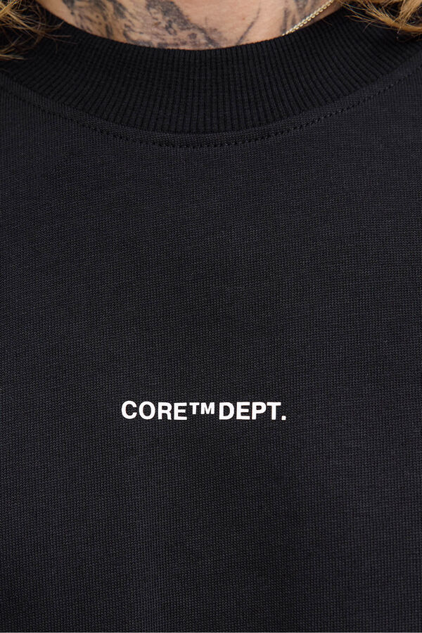 Jack & Jones Camiseta minimalista negro