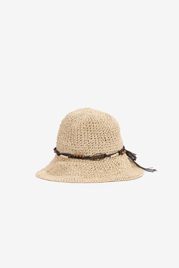 Springfield Panama hat with band brown