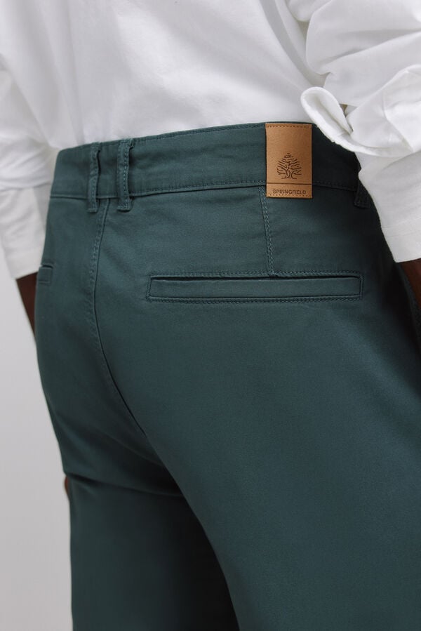 Springfield Slim fit chinos blue