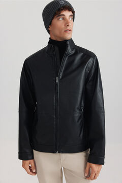 Springfield Faux leather jacket