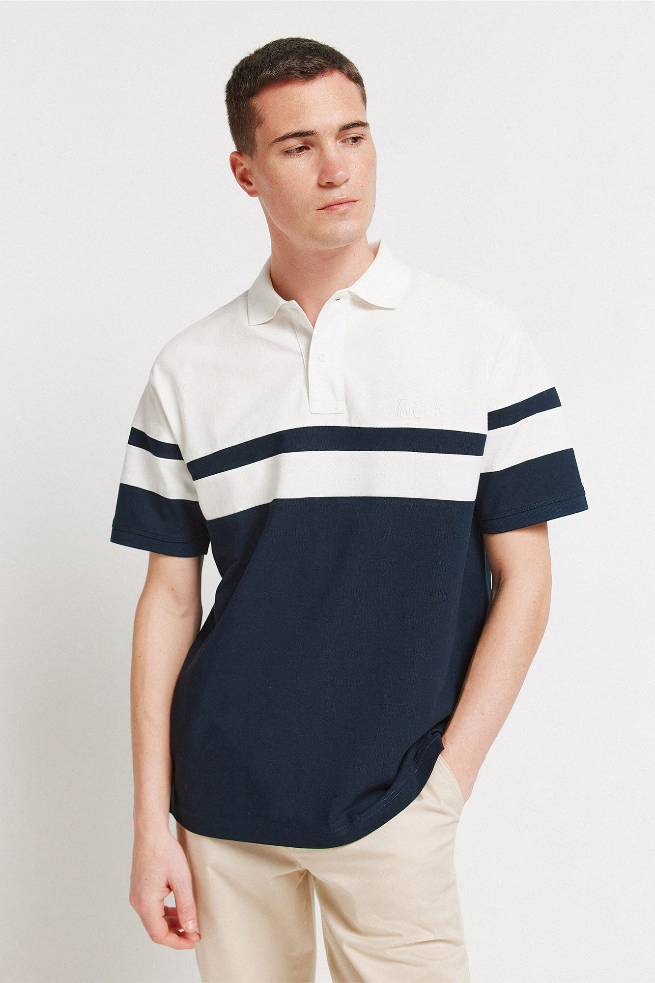 Springfield Piqu&eacute; regular fit polo shirt