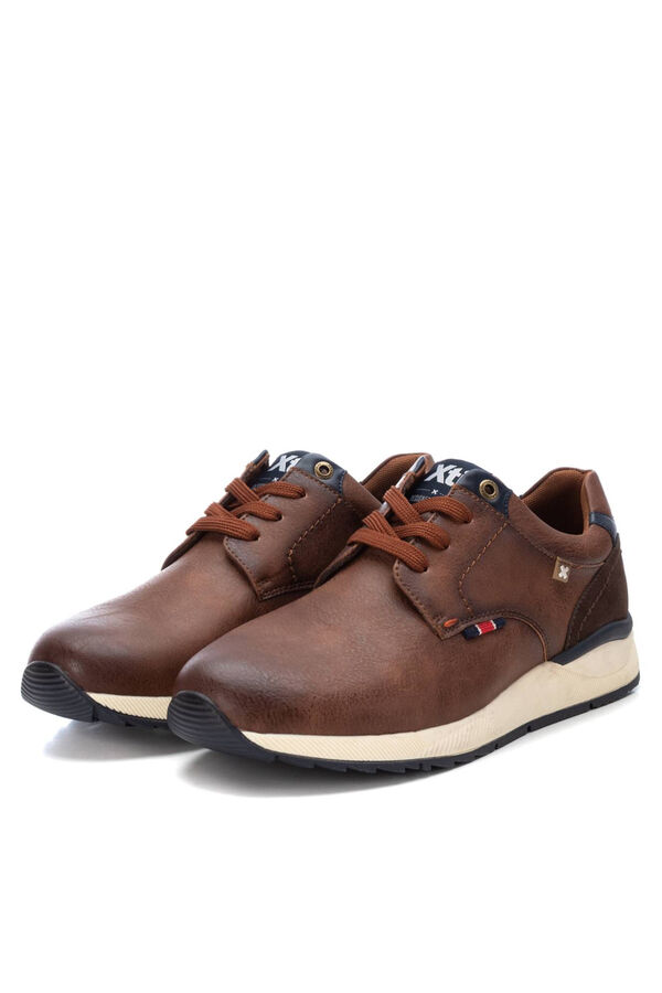 Springfield Men's Camel-Coloured Shoe  brown