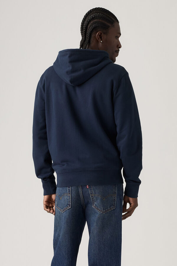Levi's Sweatshirt com capuz azul