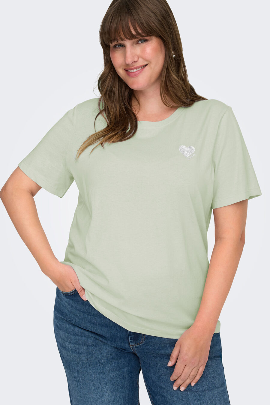 Camiseta manga corta talla grande