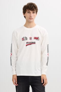 Inside Lang&auml;rmeliges Oversize-T-Shirt