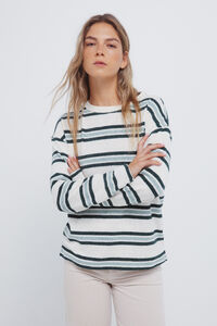 Springfield Camisola chenille risca dupla