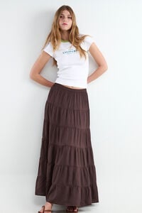 Balmohk Falda maxi r&uacute;stica paneles