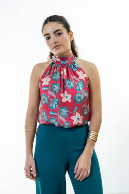 Camisa cuello halter