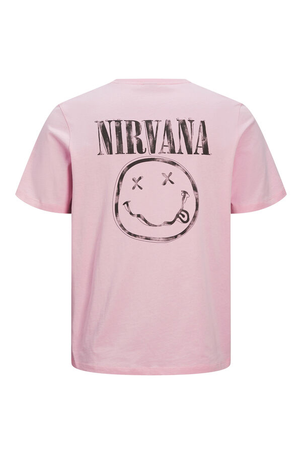 Springfield Camiseta Nirvana morado
