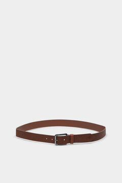 Springfield Faux leather textured belt tan
