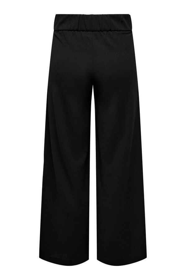 Springfield Wide suit trousers crna