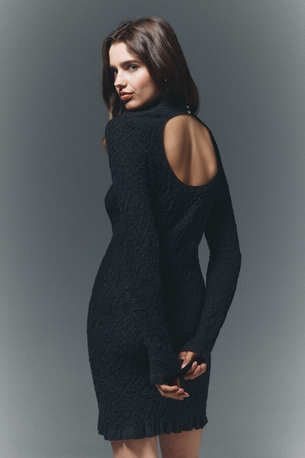 High Spirits Vestido Glossa preto