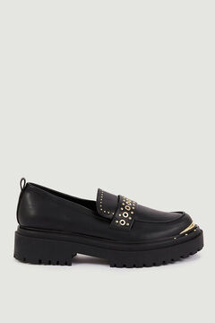 Springfield Studded loafers fekete