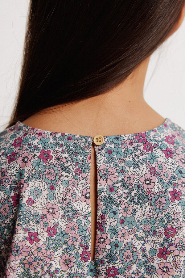 Springfield Kids Haljina sa Liberty cvetnim printom Ljubičasta