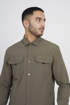 Brave Soul Sobrecamisa cierre de cremallera