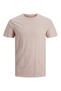 Springfield Essentials linen T-shirt rózsaszín