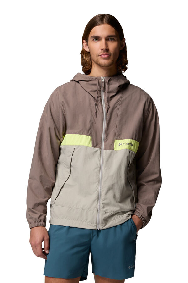 Columbia Hooded windbreaker nude