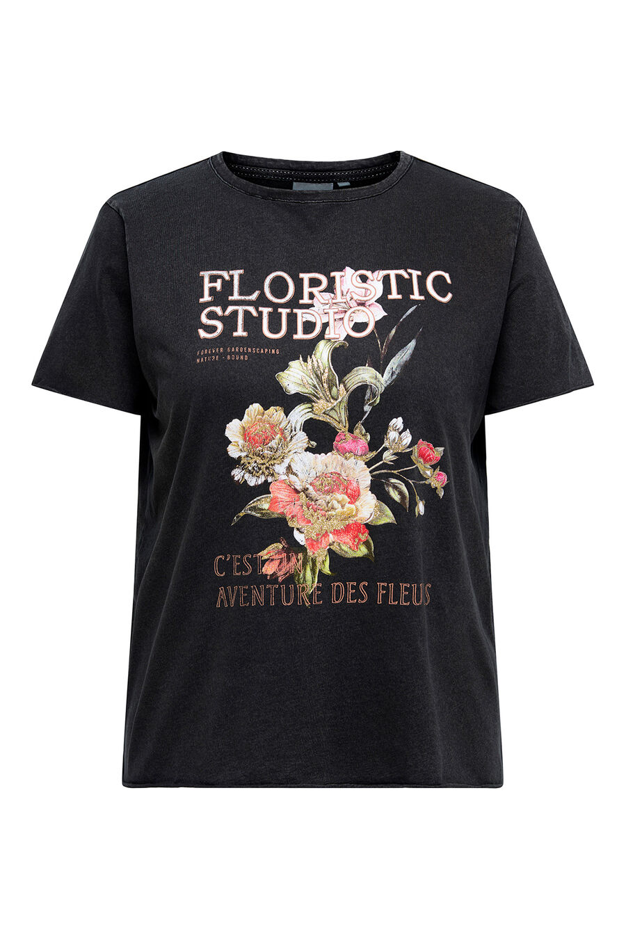 Camiseta de manga corta talla grande