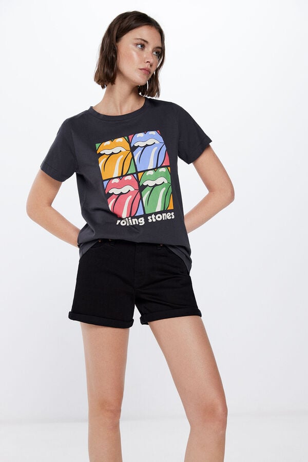 Springfield T-shirt "Rolling Stones" cor