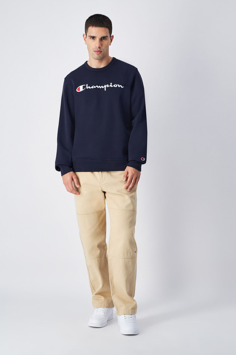 Sudadera cuello caja