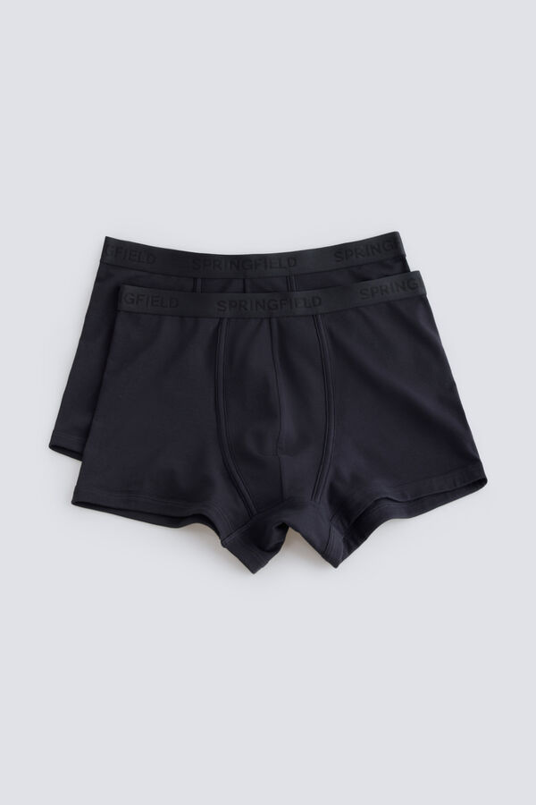Springfield Pack 2 basic boxers blue