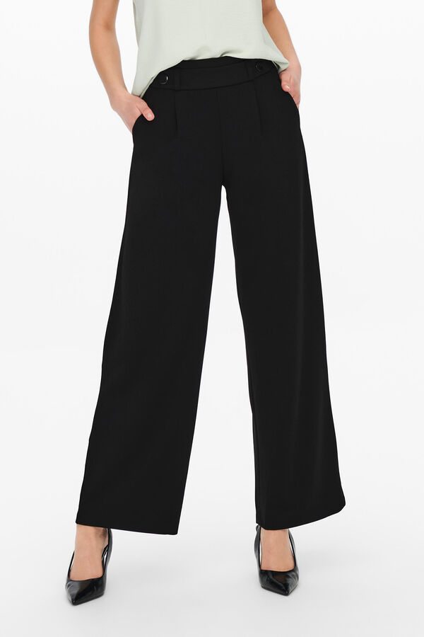 Springfield Long fluid trousers  black