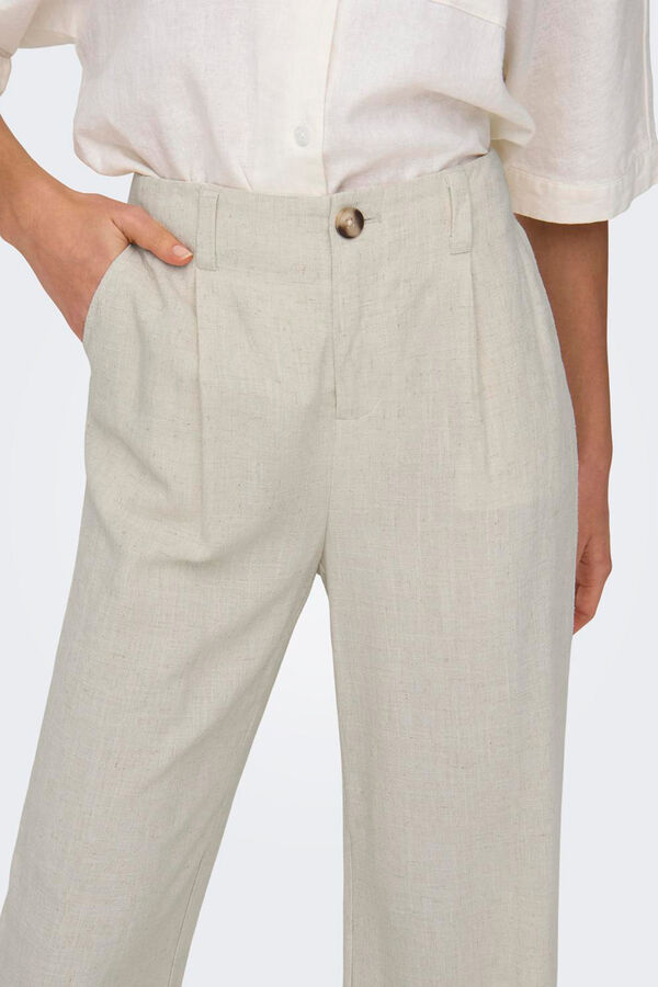 Springfield Long darted trousers gray
