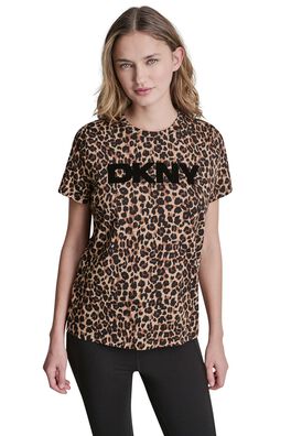 Camiseta manga corta estampada