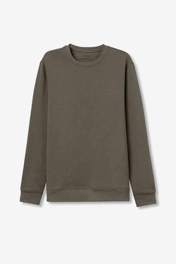 Tiffosi Sudadera B&aacute;sica nude