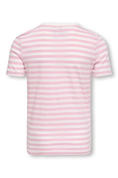 Only Girls Camiseta de manga corta con estampado frontal