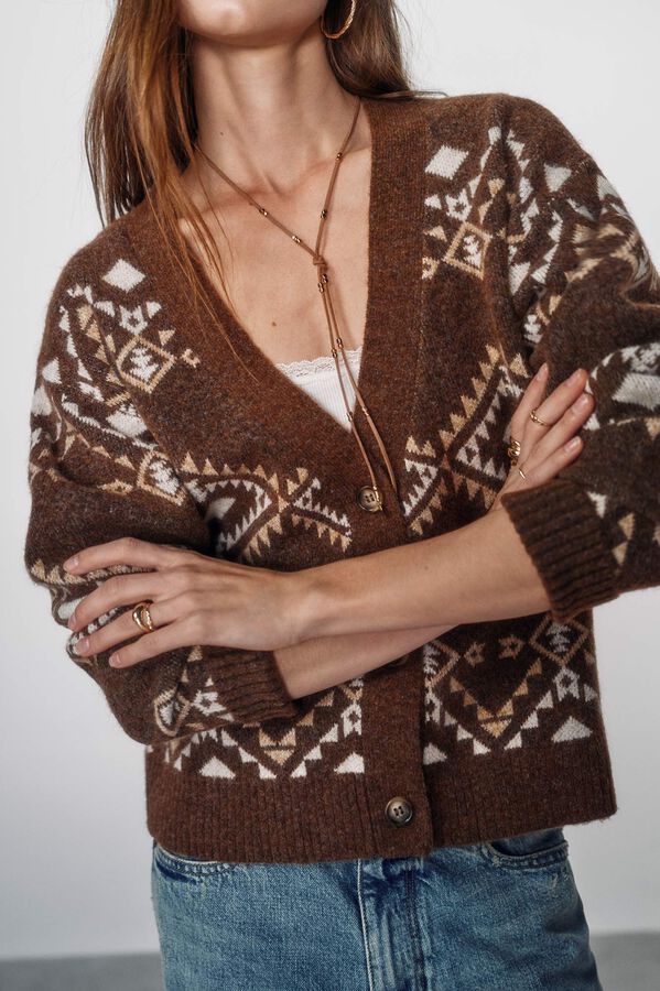 High Spirits Calor de Camisola castanho