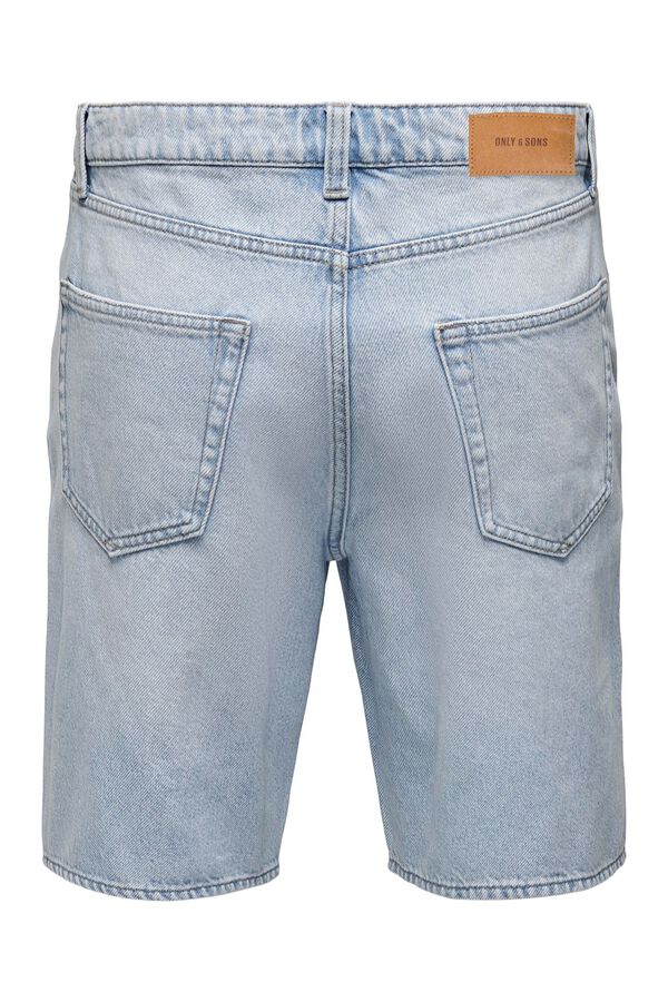 Only & Sons Jeans-Bermudas Blau